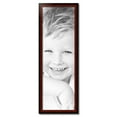 thumbnail image 2 of ArtToFrames 14" x 44" Matte mahogany Diploma Picture Frame, 14x44 inch Brown Wood Poster Frame (WOM-5108), 2 of 7