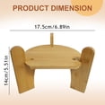 thumbnail image 3 of Beverage Dispenser Stand with Wooden Base – Durable Lemonade & Drink Dispenser Holder for Glass Containers – Stable, Easy Setup, Perfect for Home Bar, Parties, Family Dinners & Outdoor Events, 3 of 9