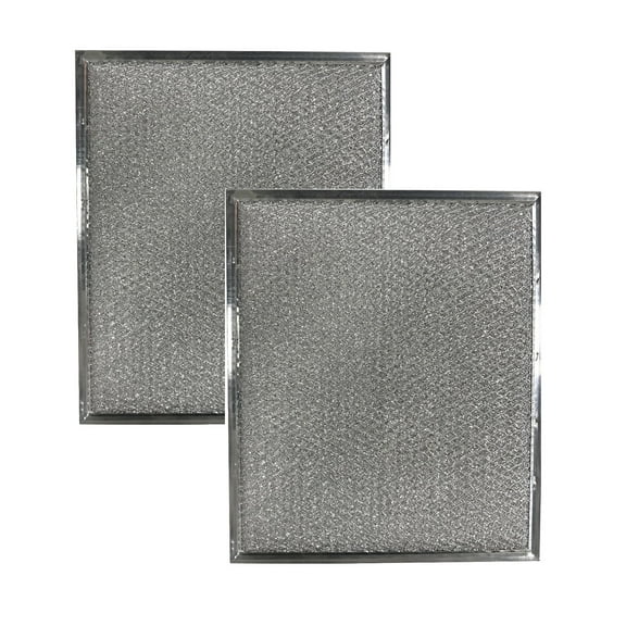 Air Filter Factory 9 x 10-1/2 x 3/32 Range Hood Aluminum Grease Filters 2-Pack