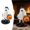 Look Clean, variant on Spooky Witch Pumpkin Resin Figurine Statue, Dual Use Halloween Christmas Tabletop Decor, Fall Seasonal Mini Resin Craft Ornament for Tiered Tray, Mantel, Shelf, Indoor Home Party Centerpiece B