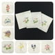 thumbnail image 2 of Pañuelos de Algodón Salvador 2x 12X Bordados Flores Mariposas, 2 of 10
