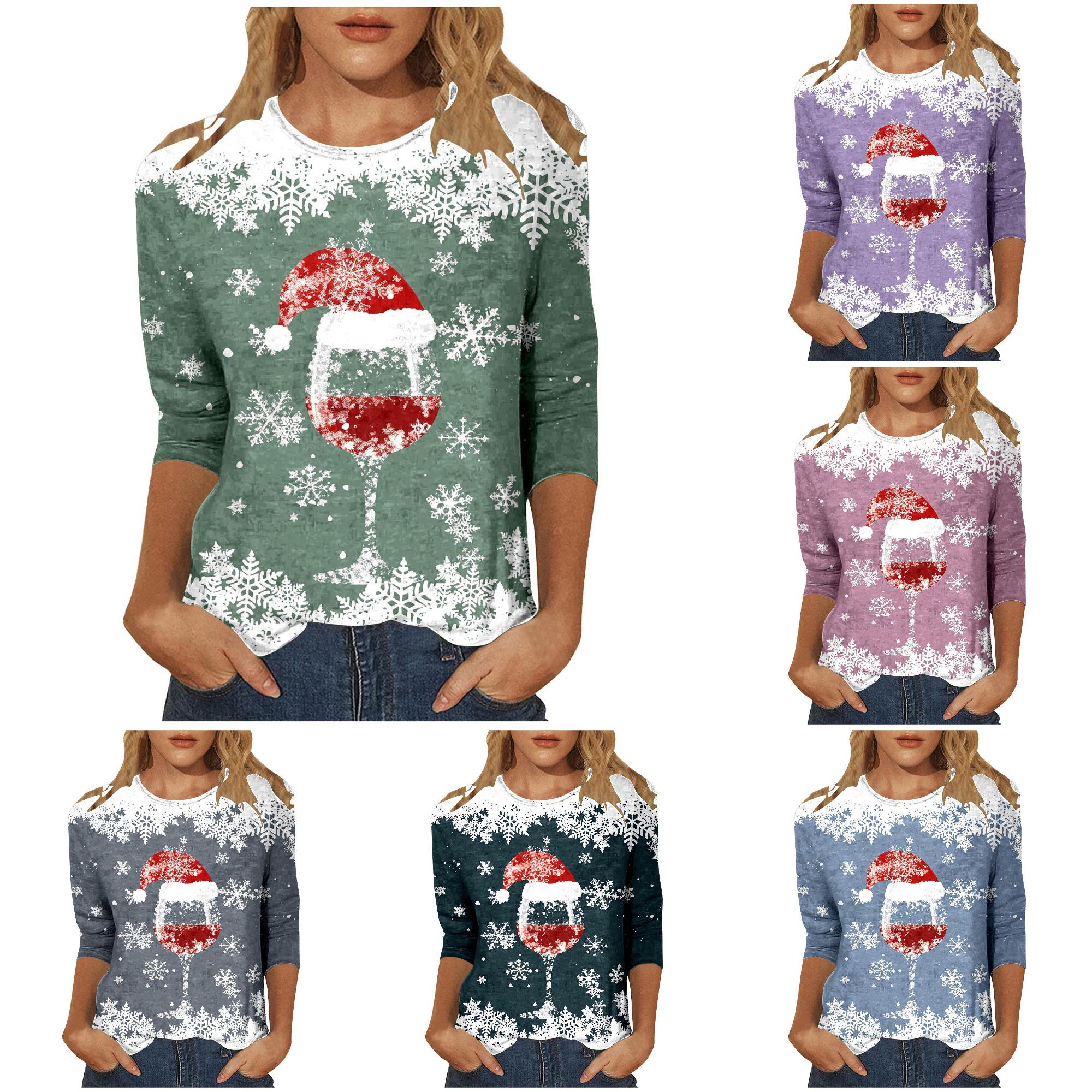 Active Tops Women Tennis Shirts Women Fit Mom Long Sleeve Polyester Spandex Summer Casual Tops for Women Neck Women Tops Womens Woman's Shirts Womens Thick Long Sleeve Shirt Solid Green XL