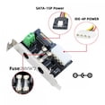 thumbnail image 2 of CY DC 12V 5V Output Power System Intelligent Control Management System Power Card with PCI-E Bracket for Monitor Router, 2 of 5