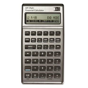 HP 17bII  Financial Calculator, 22-Digit LCD