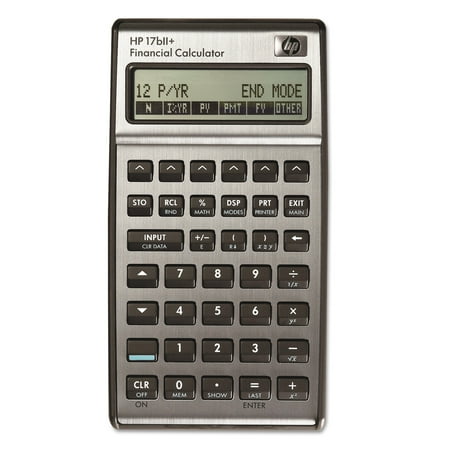 HP 17bII+ Financial Calculator, 22-Digit LCD