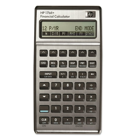 HP 17bII+ Financial Calculator, 22-Digit LCD (Best Financial Calculator App)
