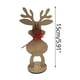 thumbnail image 2 of Adornos navideños, regalos navideños, adornos navideños personalizados de reno, texto escrito a mano, adornos de madera de reno., 2 of 2