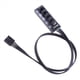 thumbnail image 3 of 2piezas 40Cm 1 una 5 4-Pin Molex TX4 PWM Fan CPU HUB Splitter PC Case Chasis Cooler Extension Cable Adapter Controller, 3 of 5
