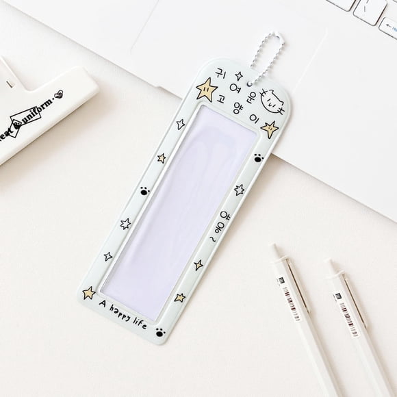 Bow Cute Kitten 4-Grid Card Set Idol Small Card Set Chasing Star PVC Card Book
