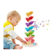 thumbnail image 2 of Pista de madera, torre rodante de colores, árbol con sonido, juego para niños, juguete que cae, árbol musical de colores, juguete rodante con rampa, 2 of 7