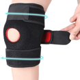 thumbnail image 2 of Rodillera de Descompresión, Antideslizante, Cómoda, Rótula Abierta, Rodillera, Banda de Compresión para Aliviar El Dolor de Tendinitis, Entrenamiento Sunnimix Rodillera de descompresión, 2 of 8