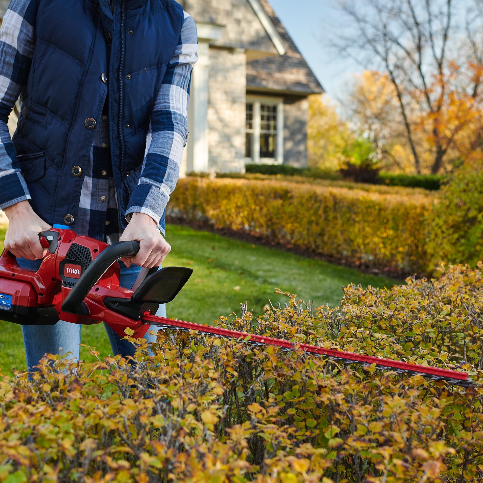 Toro Flex Force 60V 24 Handheld Cordless Garden Powered Hedge Trimmer for Landscape Walmart