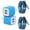 Blue, variant on 2 Pack Micro USB Charger, USB A to Micro Cable 6FT with USB Wall Charger, Android Charger Block Fast Charging Cable for Kindle, E-Reader, Samsung J8 J7 Pro S6S7, Droid Cord AC Power Adapter, White