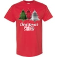 thumbnail image 3 of Inktastic Christmas Squad with Plaid Trees T-Shirt, 3 of 5