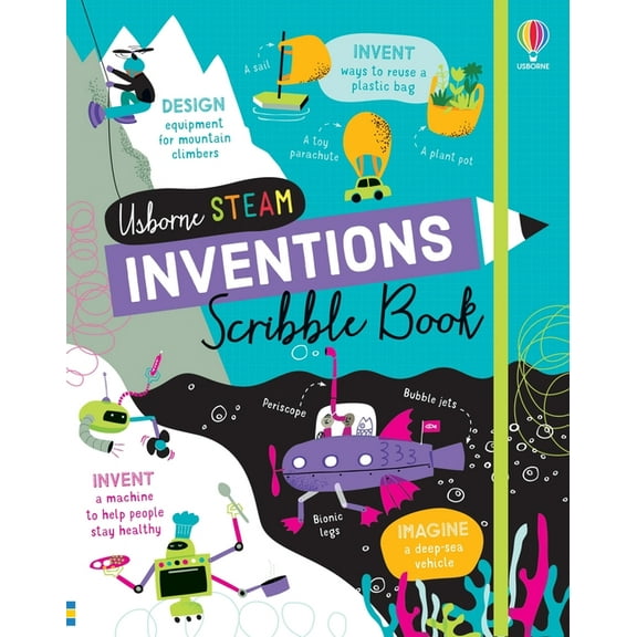 Steam Scribble Books Inventions Scribble Book, (Hardcover)