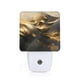 thumbnail image 1 of Fotbe Luxurious Gold Flow Luz Nocturna LED, Luz de Noche con Sensor de Luz Natural de Anochecer a Amanecer, Se Enchufa a la Pared, Blanco Cálido 0.5W-UK, 1 of 7
