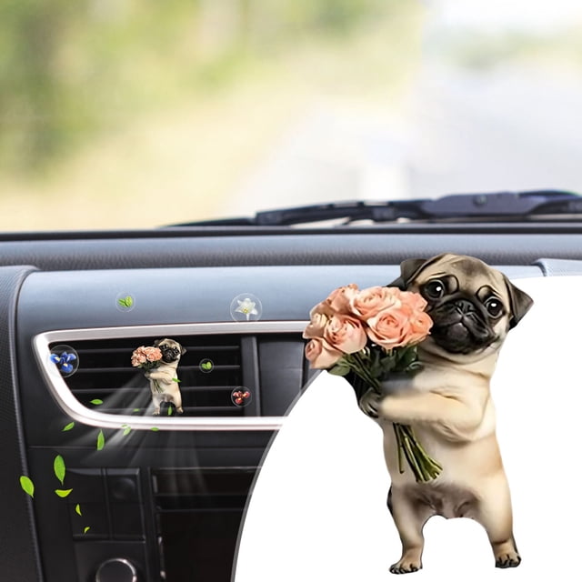 Decoración del hogar, decoración de habitaciones, decoración de paredes, decoración de aire plano acrílico, decoración colgante para perro o mascota, adorno de aromaterapia para coche, decoración de s