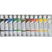 nicole Oil Colors Complete Set of 12 Tubes 12ml Each -Oil Paint Art Supplies New