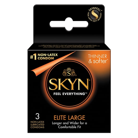 Lifestyles SKYN Elite Large Condoms - Box of 3