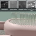 thumbnail image 4 of Pastel de mano Cepillo de pelo Cepillo de acero inoxidable Ropa de doble cara Removedor de pelusa Auto-limpieza Herramienta de aseo Sofá Mascotas Gadgets Pink Scienceny PT000744-03, 4 of 7