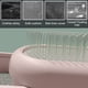 thumbnail image 5 of Greeniant Cepillo de pelo de mano para mascotas, de acero inoxidable, ropa de doble cara, removedor de pelusa, herramienta de aseo, autolimpieza, sofá, Suministros para perros No.03 Greeniant PT000744-03, 5 of 6