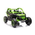 thumbnail image 2 of KidsVIP 2x24V Can-Am Maverick RS Buggy 4x4 à 2 Places avec Roues en Caoutchouc, Musique et Télécommande, 2 of 6