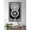 thumbnail image 2 of Medieval Goth Pagan Art Poster Wall Art, Modern Wall Decor For Living Room Bedroom, 8x12 UNFRAMED, 2 of 3