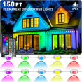 thumbnail image 1 of Luces de Cadena RGB para Exterior CETELUMA 46m Impermeables con Control por App, 1 of 7