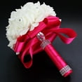 thumbnail image 4 of Bridal Bouquet for Brides or Bridesmaids Wedding Hand Bouquet Artificial Fake Flowers, 4 of 9