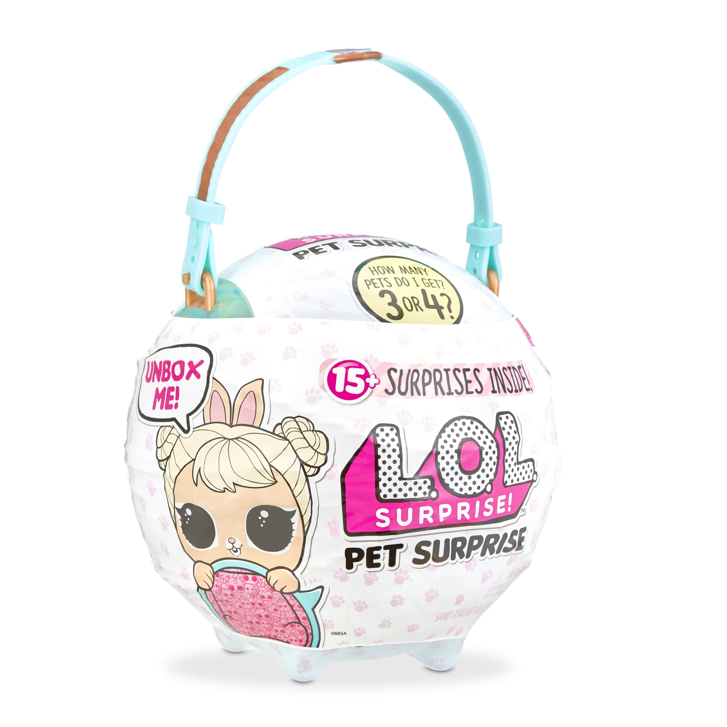 LOL Surprise Biggie Pets - Cottontail Qt Great Gift for Girls Ages 4+