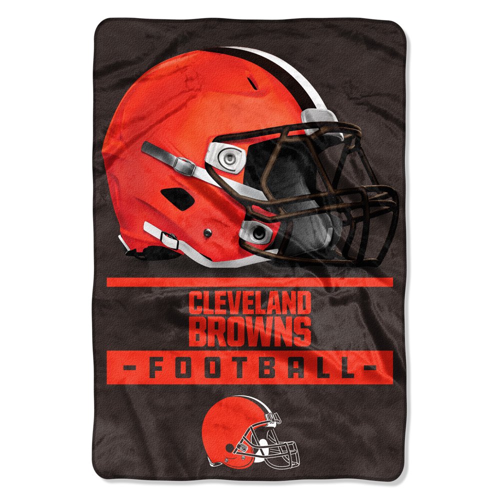 NFL Cleveland Browns Sideline Oversized Micro Raschel Throw 62"x 90
