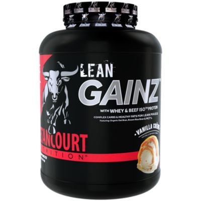 Lean Gainz with Whey  Beef ISO protein  Vanilla Creme (16 (Best Workout Supplements To Build Lean Muscle)