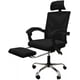 thumbnail image 1 of Silla Ejecutiva Ergonómica Lumax Modelo Clyde Color Negro con Altura Ajustable Reposacabezas Reposapies Ruedas Giratorias 360 Grados, 1 of 5
