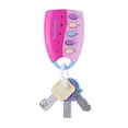 thumbnail image 1 of Juguete Musical para Llave Coche Sonidos Flash Voces Coche Remotas para Bebé (rosa), 1 of 9