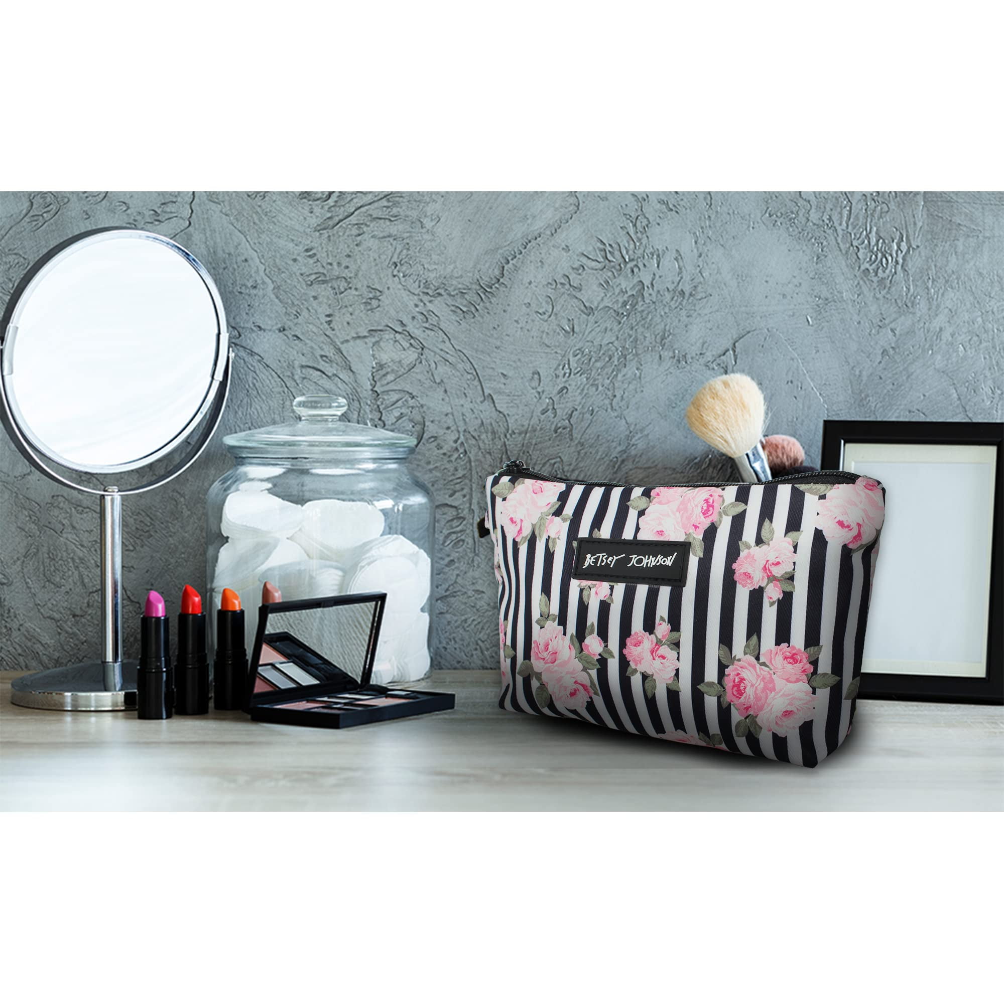 Betsey johnson makeup bag set shop