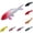 Multicolor, variant on Tuckneck Miniature Fish Figurine, Realistic Koi Decor for Aquarium Fish Tank, PVC Black Goldfish Statue for Desktop Dollhouse Bonsai Garden, 8 Packs