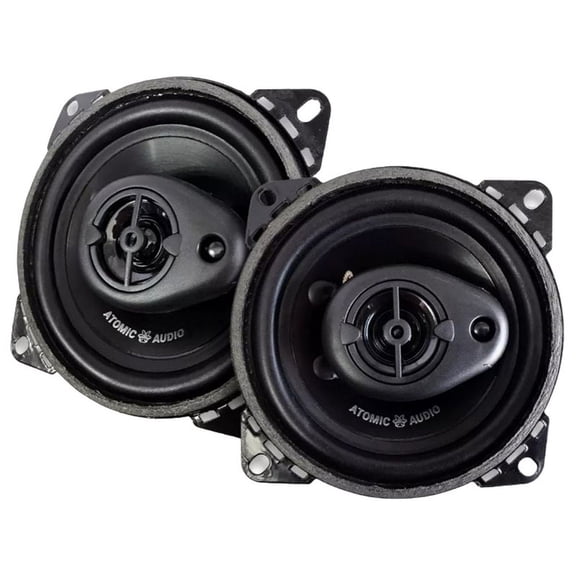 Bocinas Coaxiales ATOMIC 3 VIAS 4 4 ohms 50W RMS - IRON 4
