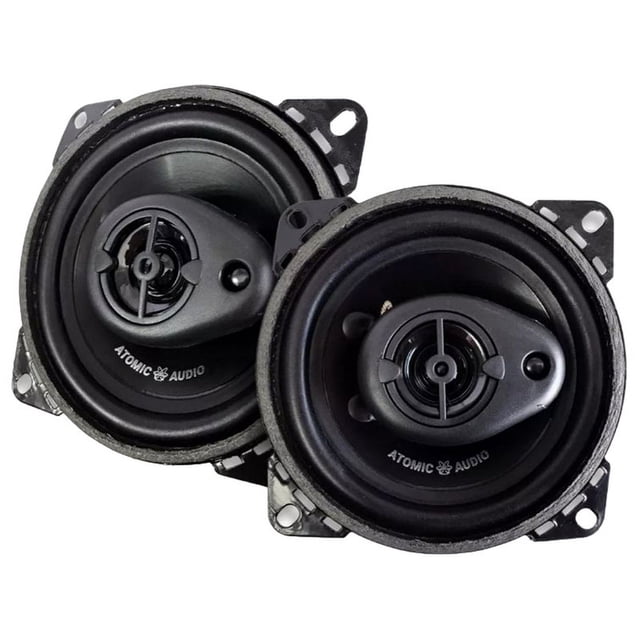 Bocinas Coaxiales ATOMIC 3 VIAS 4 4 ohms 50W RMS - IRON 4