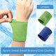 thumbnail image 2 of S Muñequera deportiva transpirable que absorbe el sudor, brazaletes de seda de hielo, pulsera deportiva de sensación de frío para verano para mujeres y hombres, 2 of 5