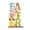 B, variant on Pisexur Easter Bunny Decorations Spring Decor 2023 Easter Decorations Easter Wood Printing Decorations Easter Atmosphere Layout Easter Basket Stuffers for Kids