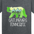thumbnail image 4 of Inktastic Gatlinburg, Tennessee Mountains and Bear Shape Youth T-Shirt, 4 of 5