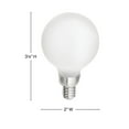 thumbnail image 5 of Hinkley Lighting E12g162273mw-6 Lumiglo Bulb Pack Of (6) 2 Watt White G16 Led Candelabra, 5 of 5