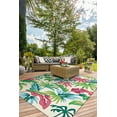thumbnail image 2 of Couristan Covington Fiji Indoor/Outdoor Area Rug, 2'6" x 8'6" Runner, Ivory-Multi, 2 of 3