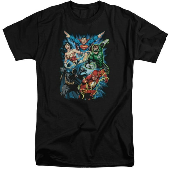 Jla - Jl Assemble - Tall Fit Short Sleeve Shirt - XX-Large