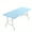 Blue, variant on 1pc Washable Rectangular Tablecloth for Outdoor Parties and Camping - Foldable, Elastic, and Fitted - 4ft/6ft Size - Durable Polyester Fabric for Home Decor