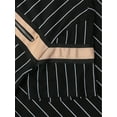 thumbnail image 4 of Ma Croix Mens Hipster Zipper Chest Pocket Pinstripe Short Sleeve T Shirt, 4 of 6