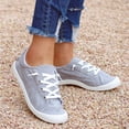 thumbnail image 5 of asdoklhq Womens Casual Shoes,Low-cut Canvas Shoes One-foot Lazy Korean Version Student Casual Flat Shoes, 5 of 5