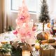 thumbnail image 5 of Árbol de Navidad de Mesa con Accesorios | Árbol de Navidad Artificial para Interiores y Fiestas En Casa | 43,4 X 30 X 30 Cm | Rosa | Plástico | 450 G, 5 of 6