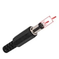 thumbnail image 4 of DC Power Plug, For Installation Coaxial Connector, 5pcs ABS For Home, 4 of 8