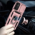 thumbnail image 3 of For Samsung Galaxy A14 5G Case with Stand, Camera Lens Protection & 360° Rotate Ring Kickstand, Shockproof Edge Bumper Cover ,Xpm Phone Case [ Rose Gold ], 3 of 10